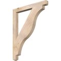 Ekena Millwork Funston Craftsman Smooth Bracket, Douglas Fir, 3 1/2"W x 38"D x 46"H BKT04X38X46FST04SDF